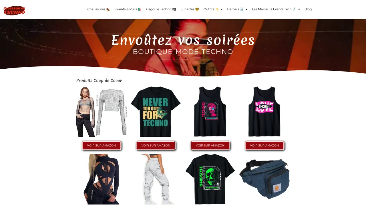Screenshot de Accessoires Techno