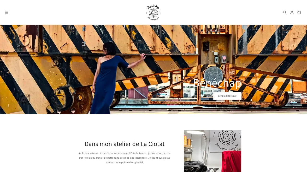 Aperçu du site Bénéchap