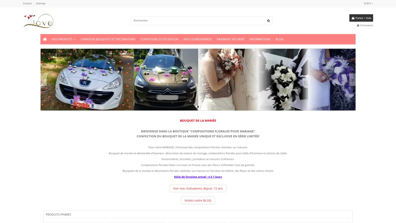 Screenshot de BOUQUET DE LA MARIÉE