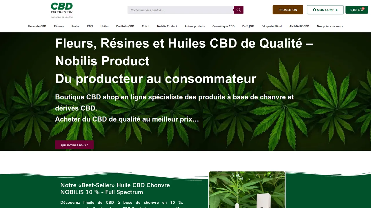 Screenshot de CBD Production