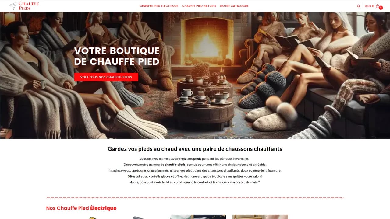 Screenshot de Chauffe pied