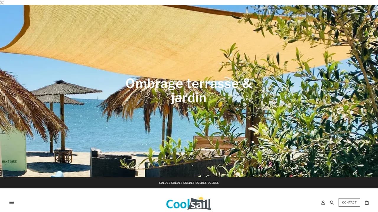 Aperçu du site CoolSail