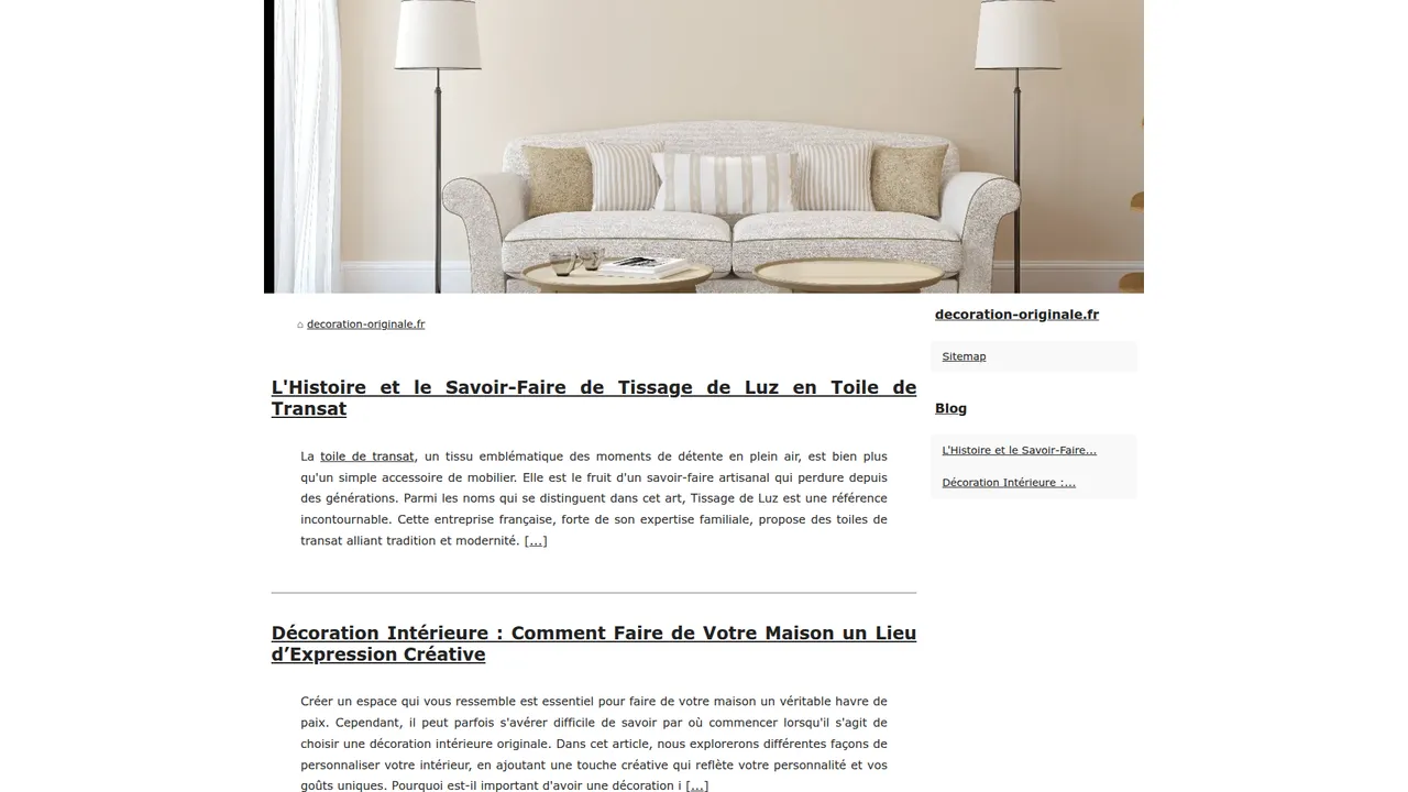 Screenshot de Décoration Originale