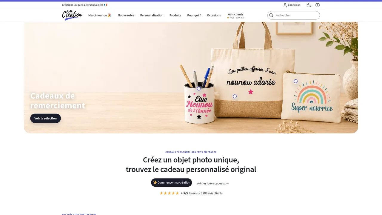 Screenshot de Em création