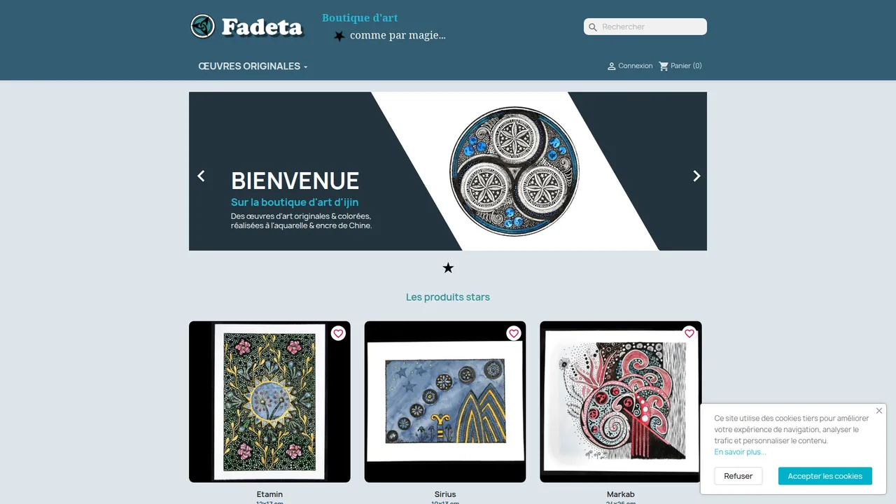 Screenshot de Fadeta