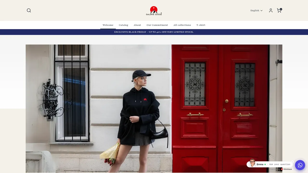 Aperçu du site galeriesuisse.com