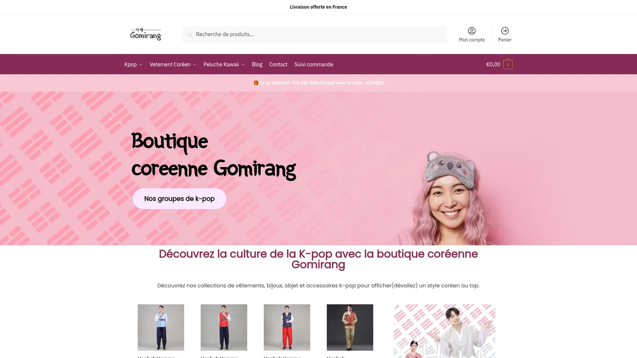 Screenshot de Gomirang - Kocooning Coréen