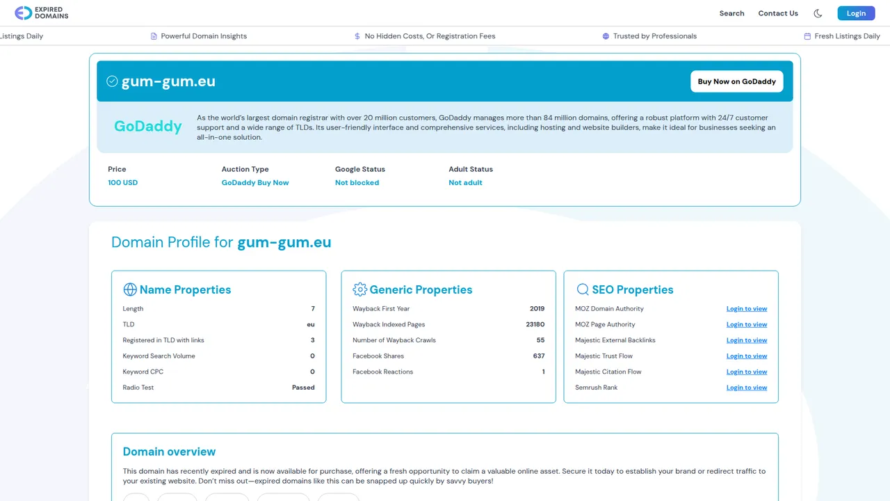 Screenshot de Gum-Gum Store