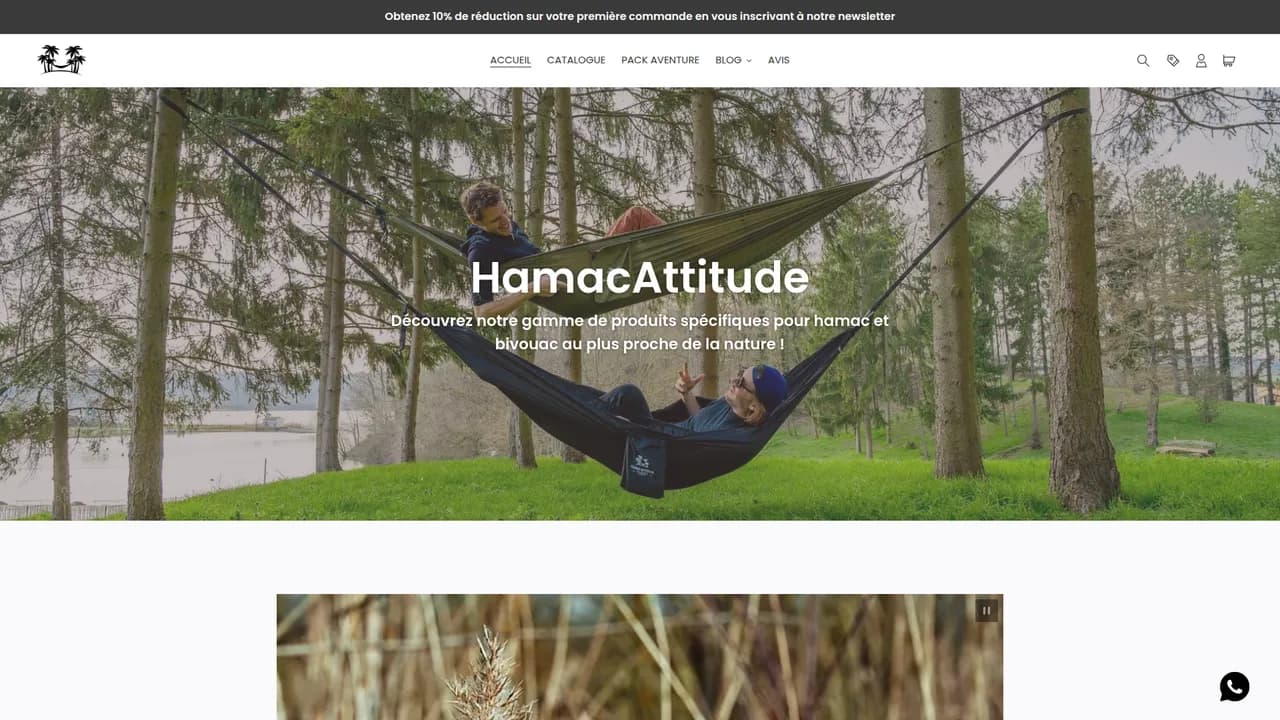 Screenshot de Hamac Attitude