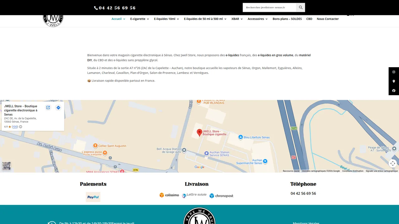 Screenshot de Jwellstore