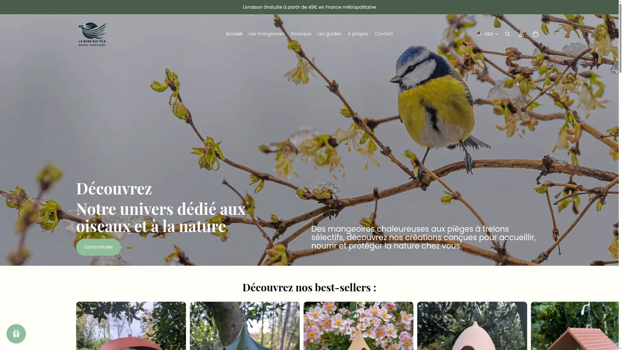 Aperçu du site labusequifile.fr
