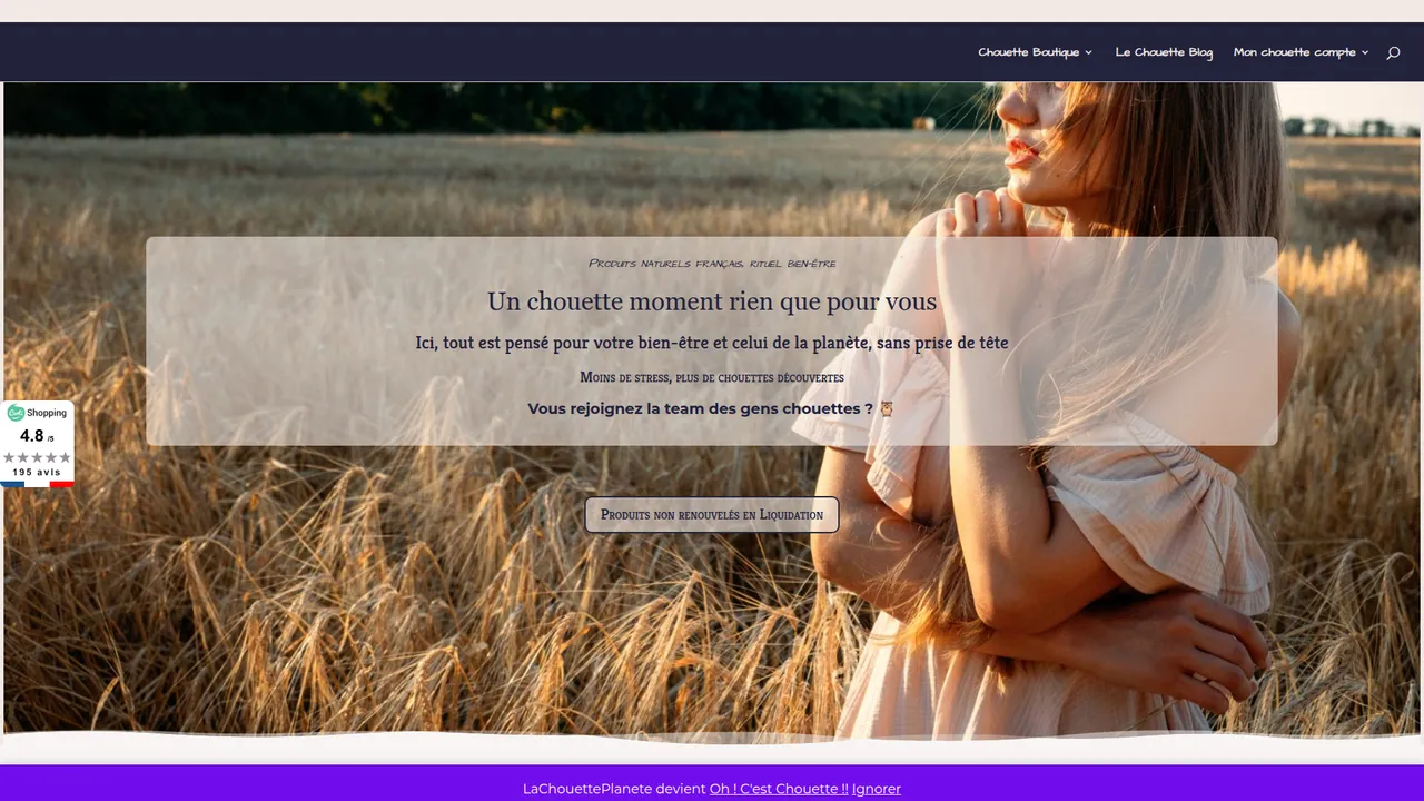 Screenshot de LaChouettePlanete