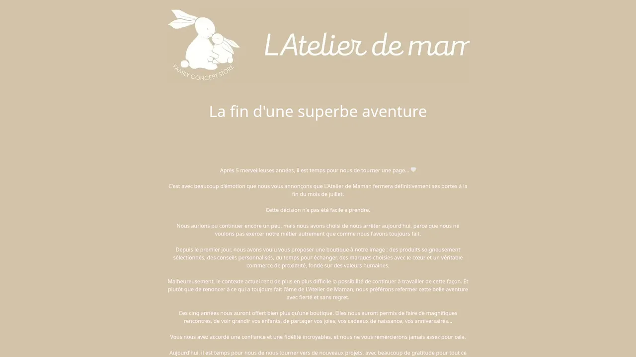 Screenshot de L'atelier de Maman