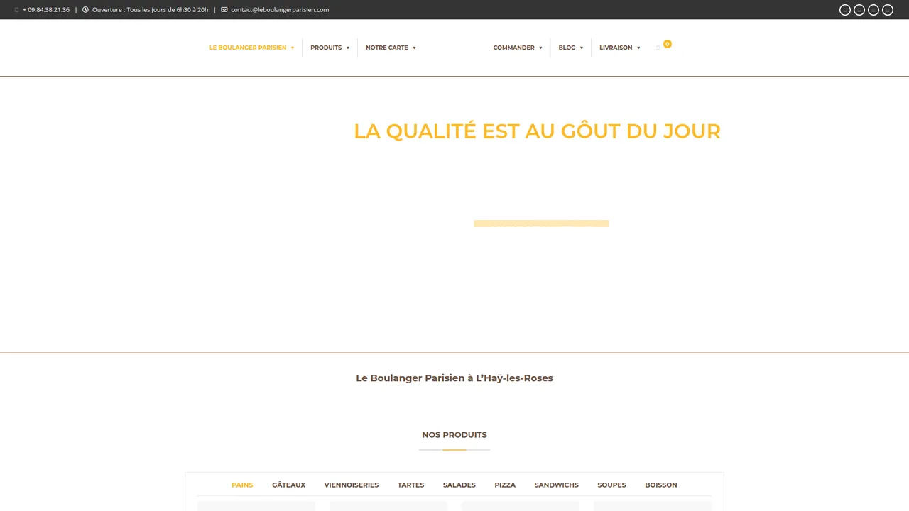 Screenshot de LE BOULANGER PARISIEN