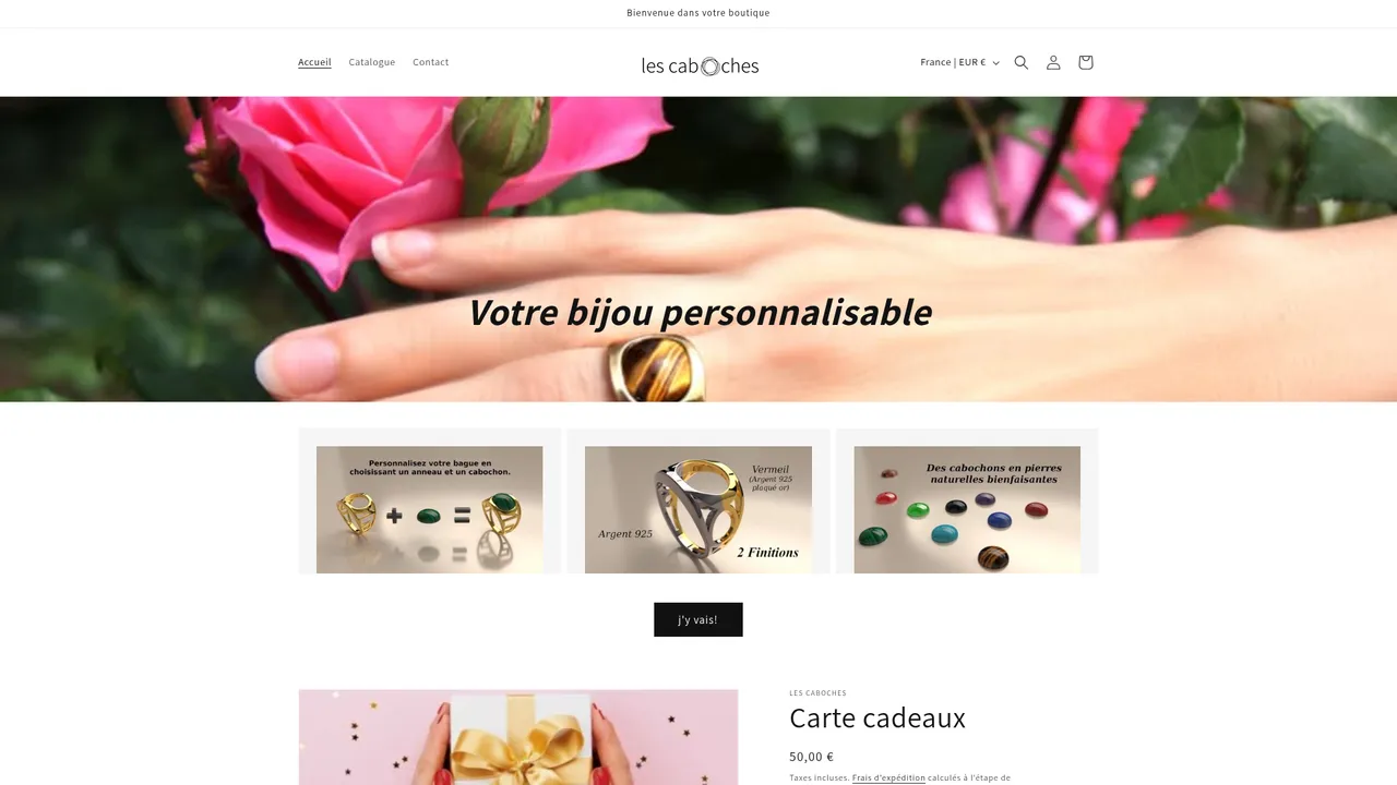 Aperçu du site les caboches
