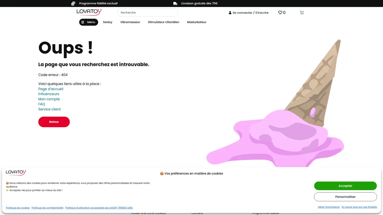 Screenshot de lovatoy - stimulateur clitoridien premium