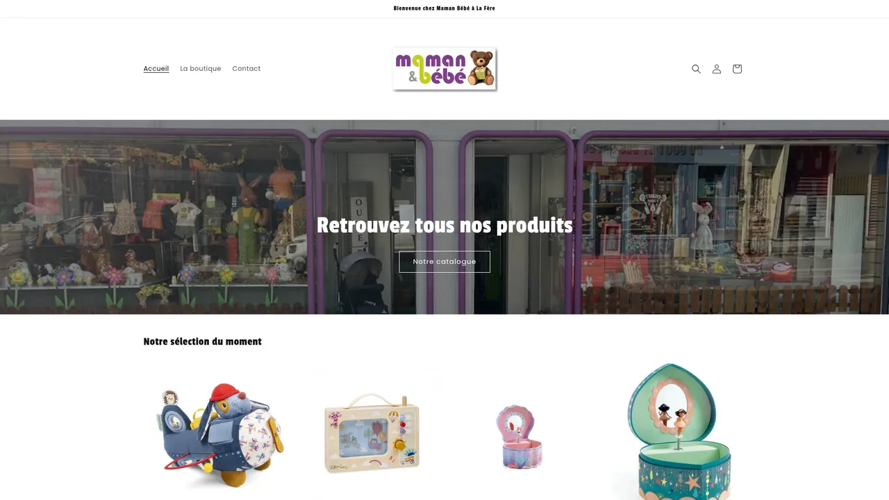 Aperçu du site maman-bebe-02.fr