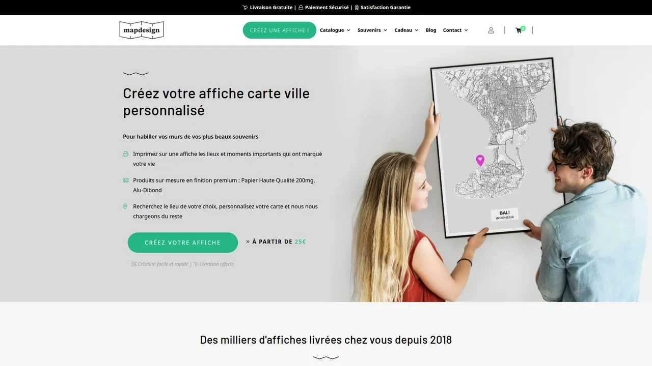 Screenshot de Mapdesign