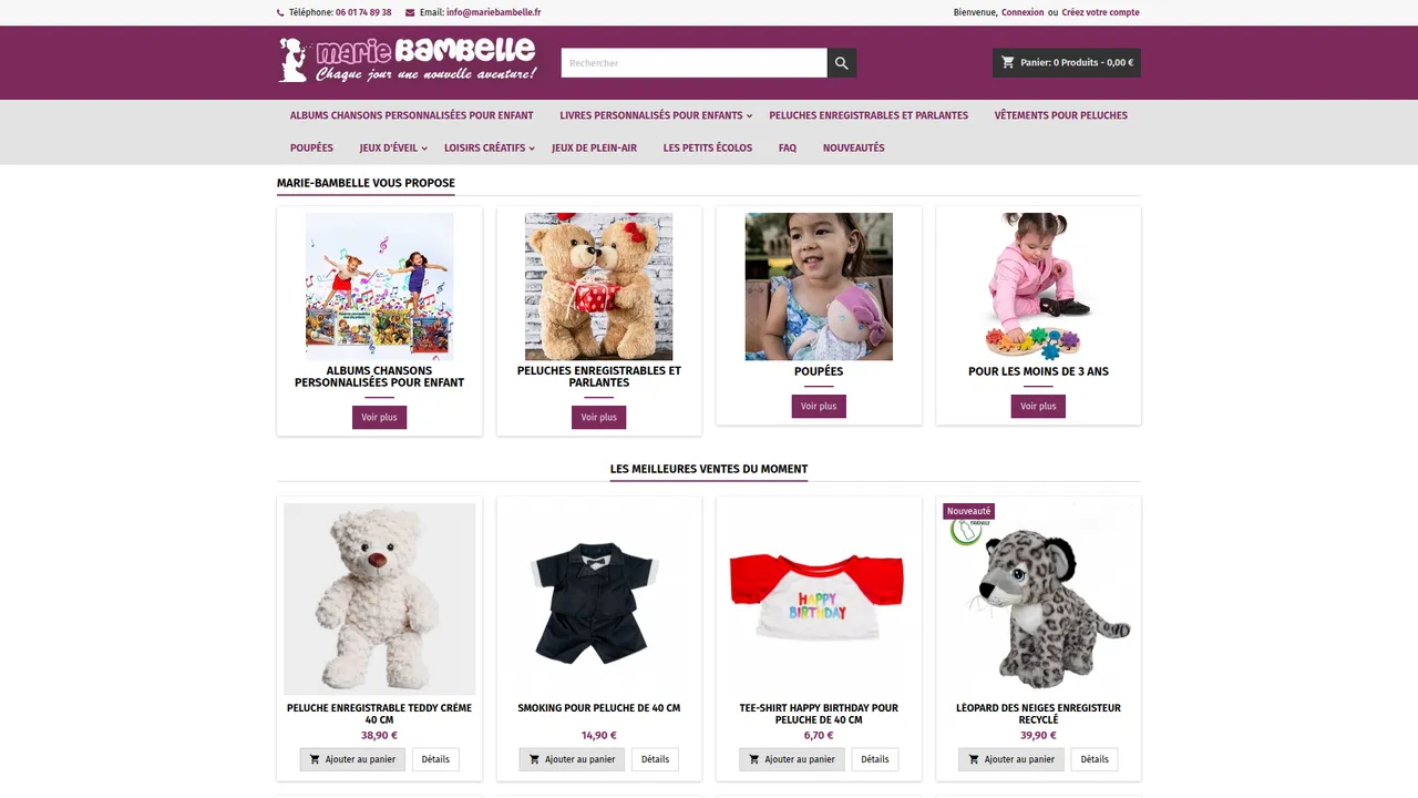 Screenshot de Marie-Bambelle