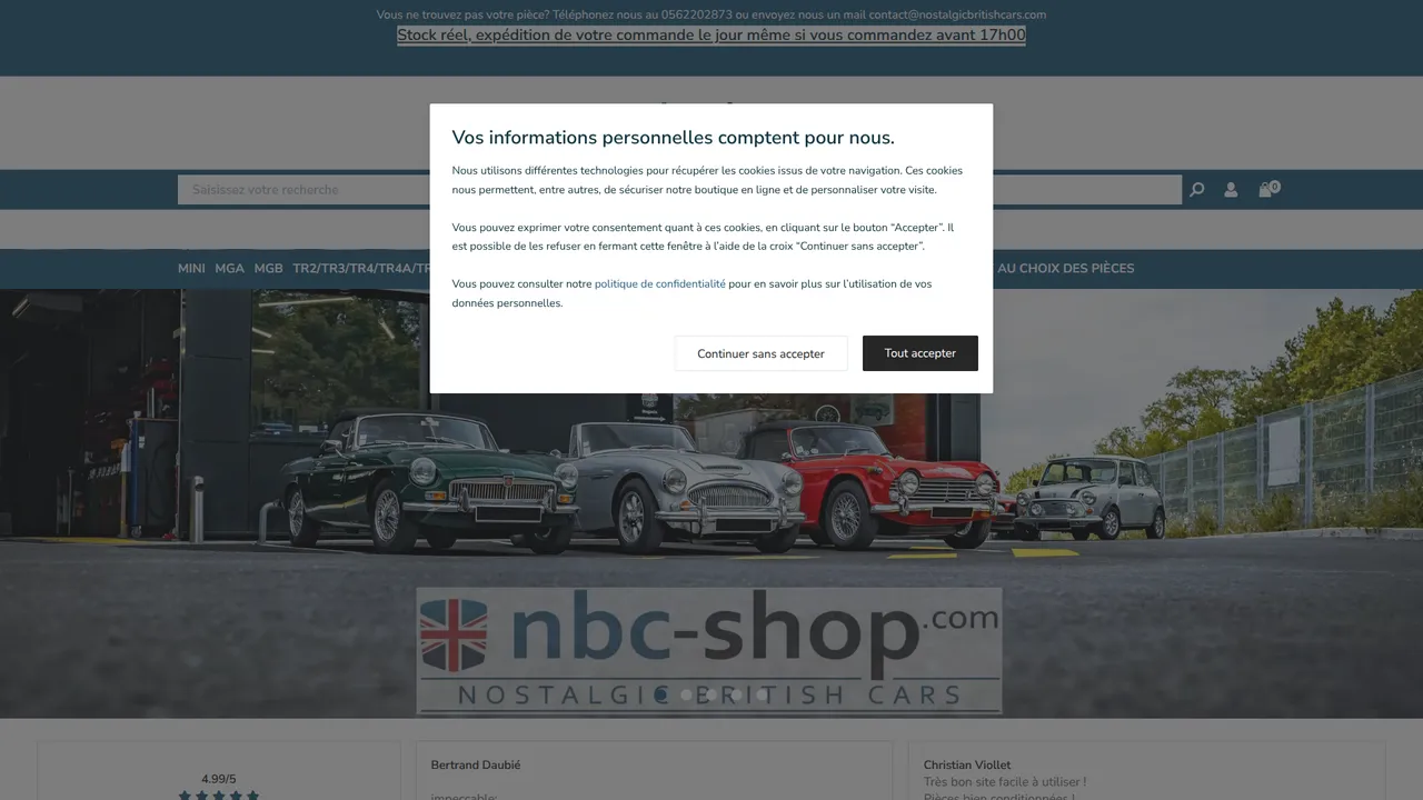 Screenshot de Nostalgic British Cars