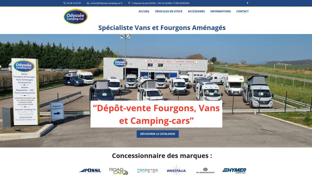 Screenshot de Odyssée Camping-car