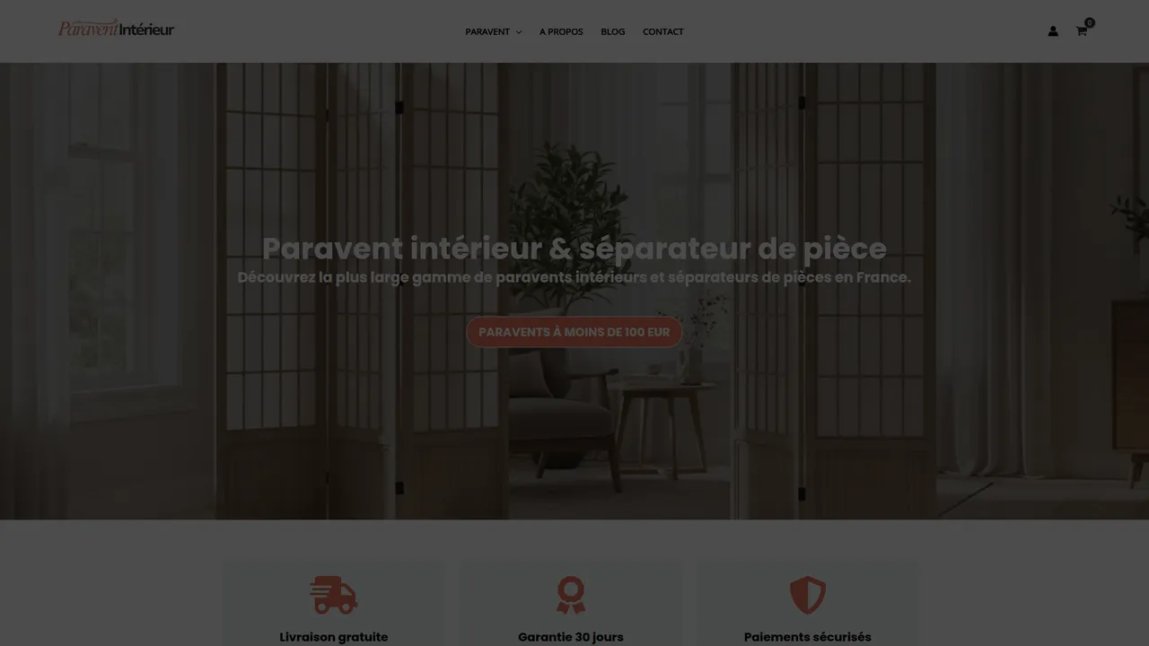 Screenshot de Paravent intérieur