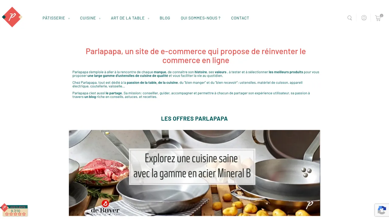 Screenshot de Parlapapa : ustensiles de cuisine