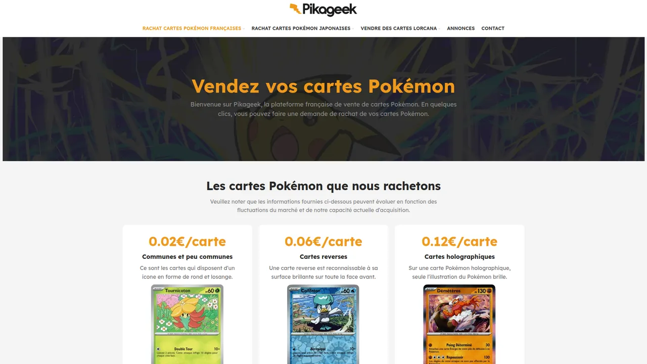Screenshot de Pikageek