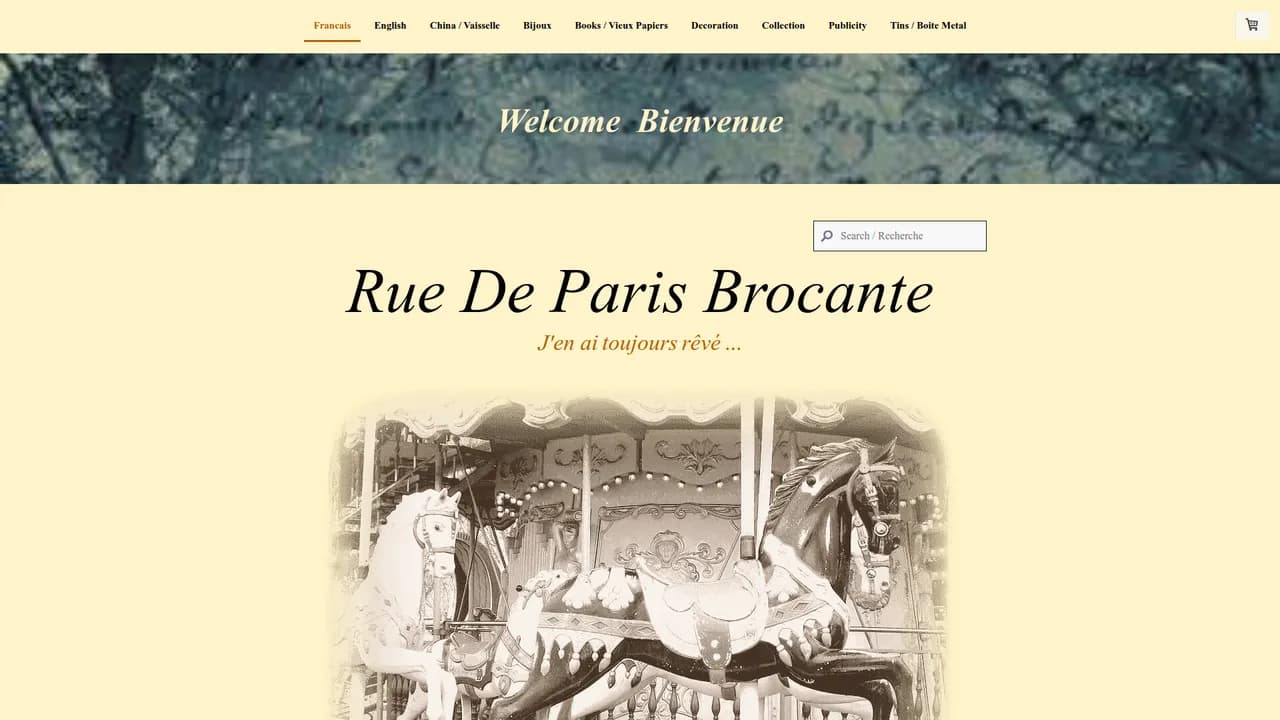 Screenshot de Rue De Paris Brocante