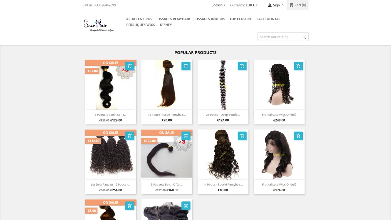 Screenshot de Satishair