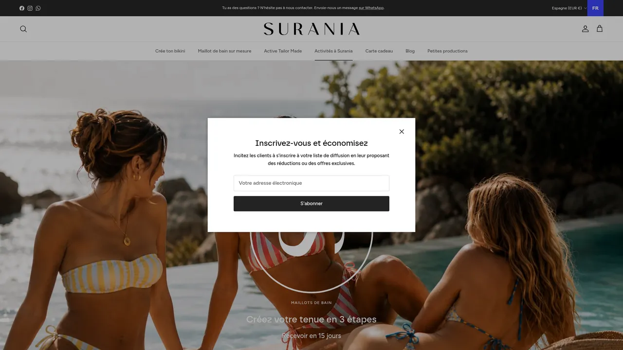 Surania | Bikini sur-mesure