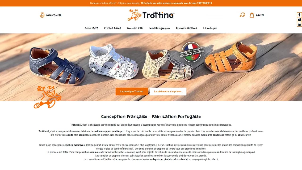 Screenshot de Trottino