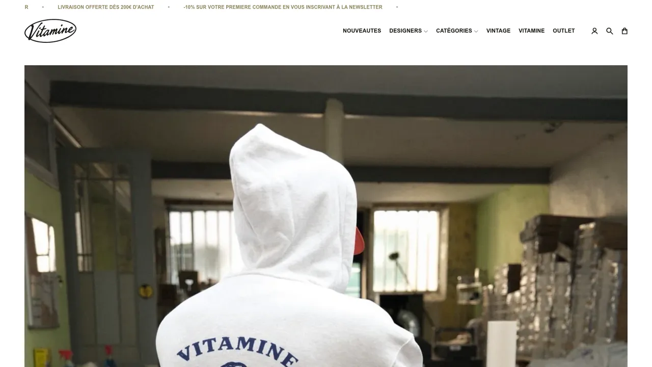 Aperçu du site vitamine-club.com
