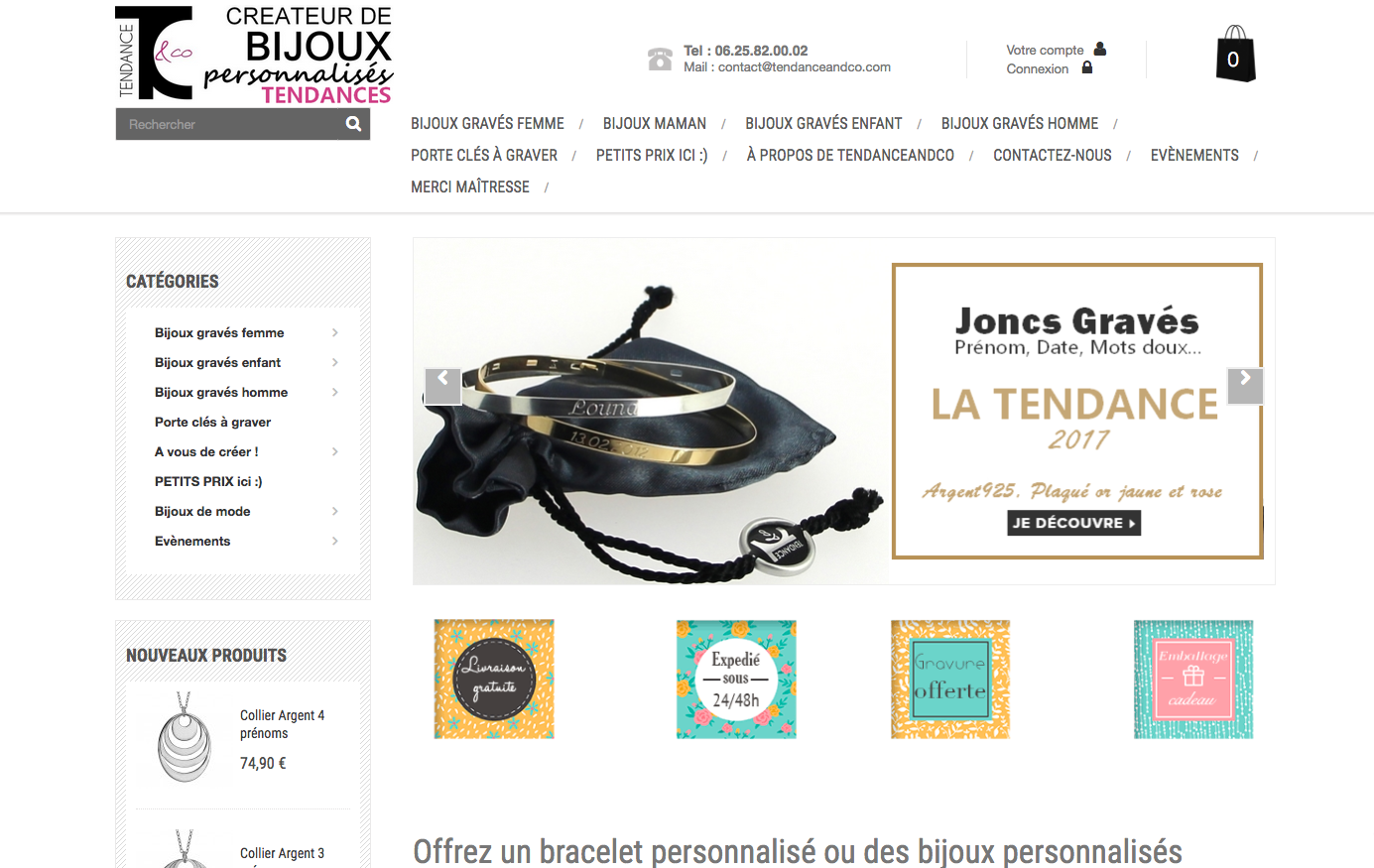 tendance and co bijoux