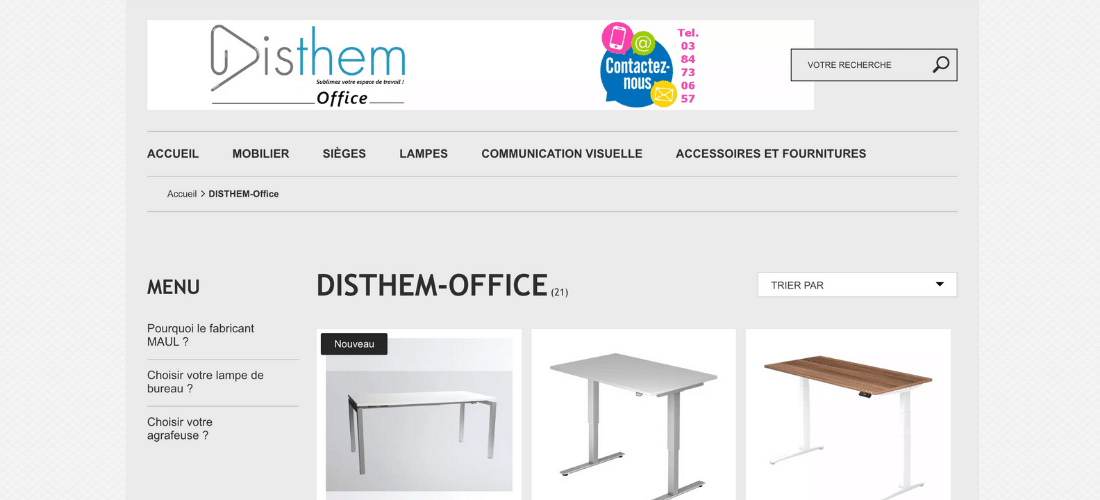 Disthem : spécialiste en mobilier et fournitures de bureau