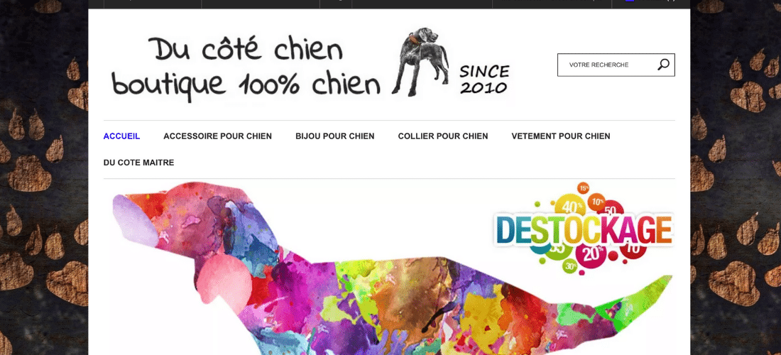 Du Côté Chien : votre eshop pour chien