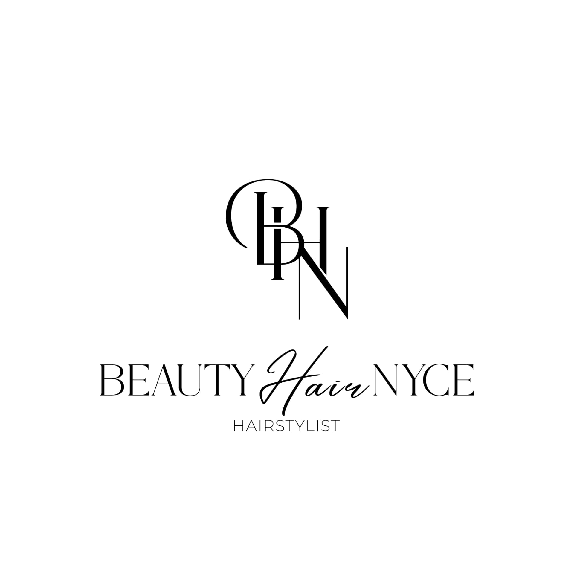 Logo Beauty Hair Nyce