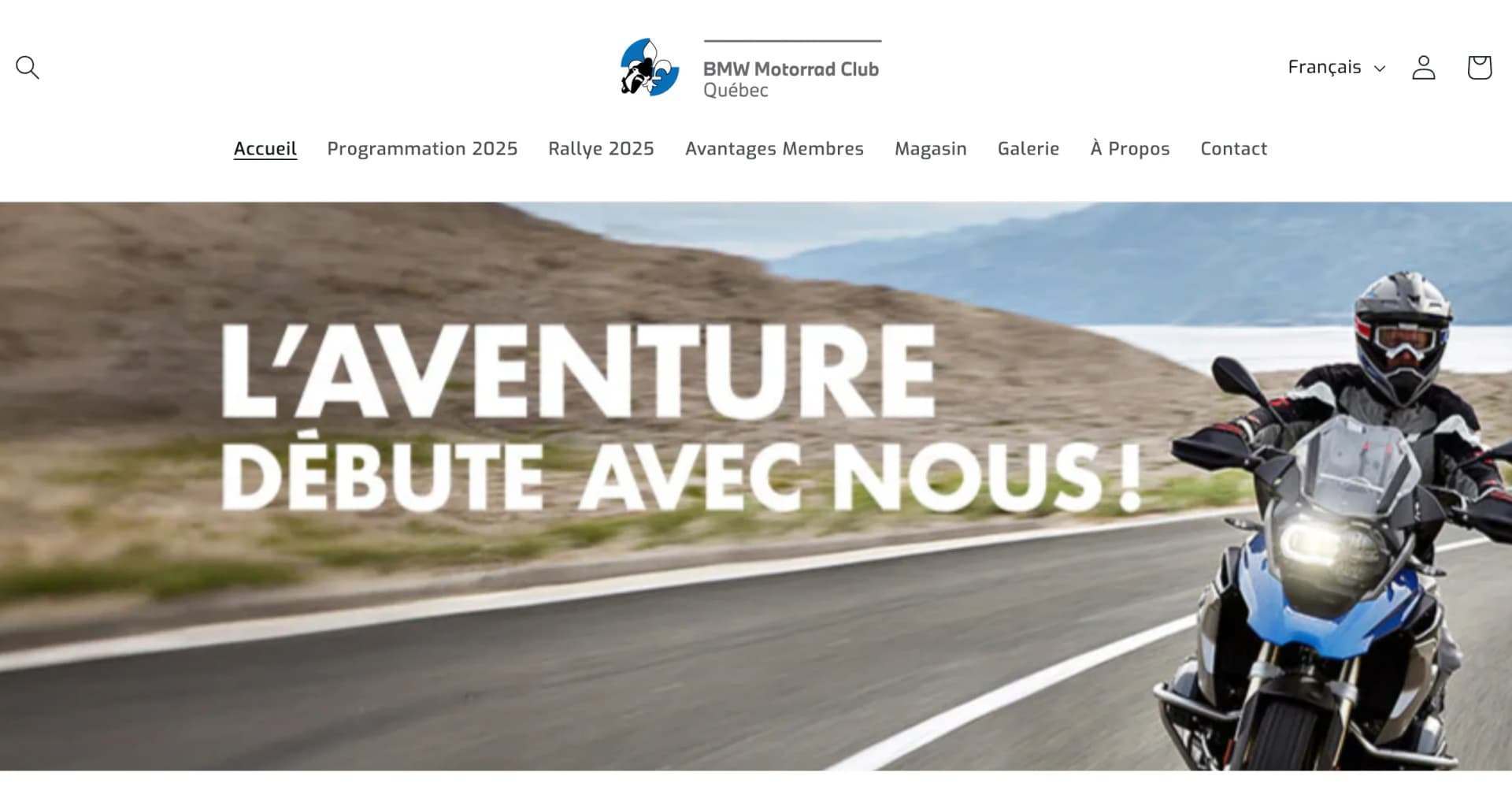 Logo BMW Motorrad Club Québec inc.