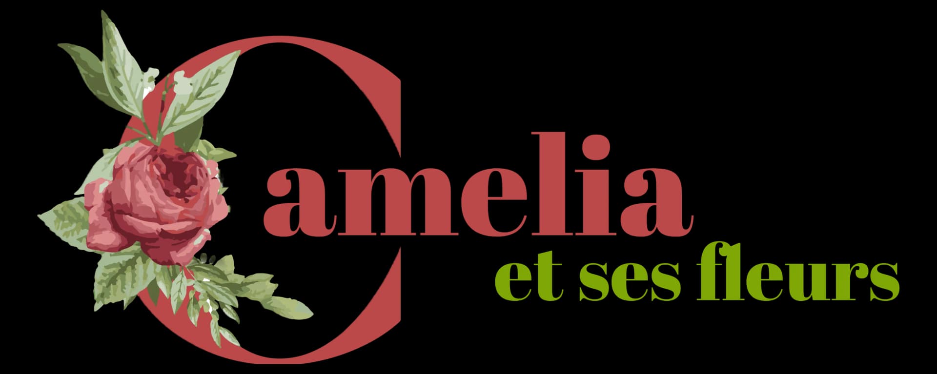 Logo Camelia et ses fleurs