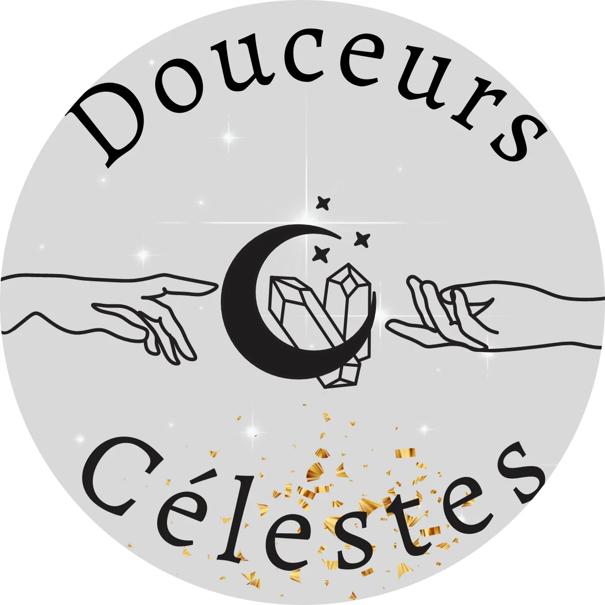 Logo Douceurs Célestes | Bougies artisanales françaises