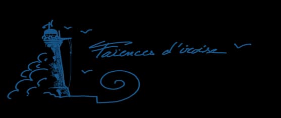 Logo FAIENCES D'IROISE cadeaux souvenirs artisanaux fait main en Bretagne