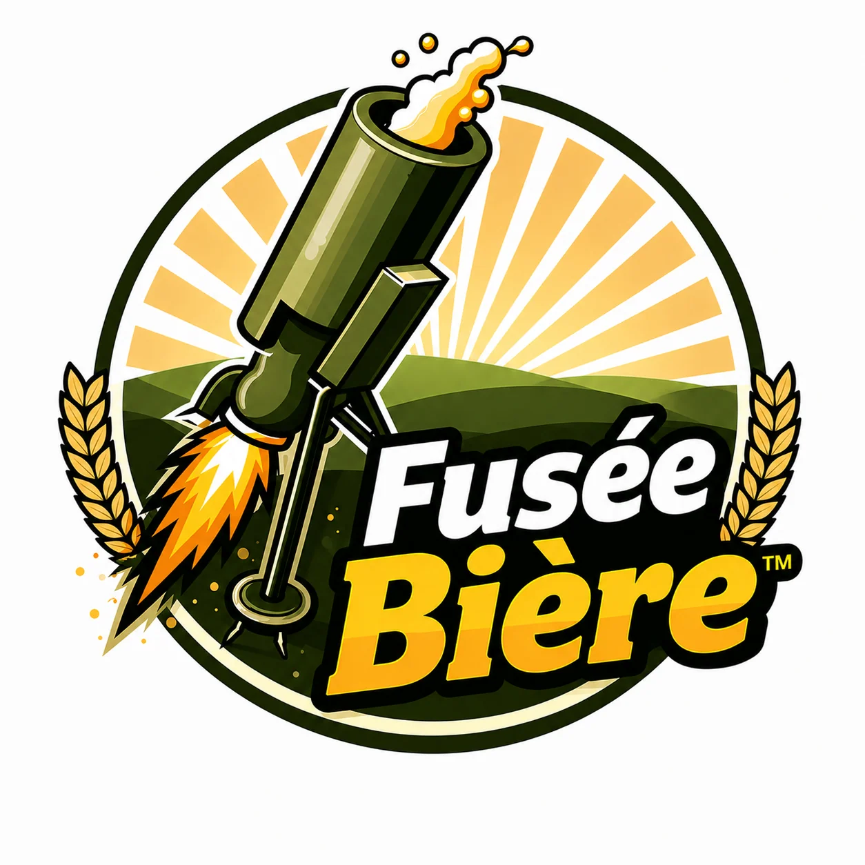 Logo Fusée Bière