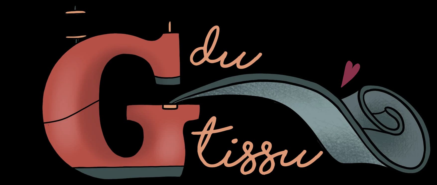 Logo G du tissu