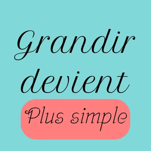 Logo Grandir devient plus simple