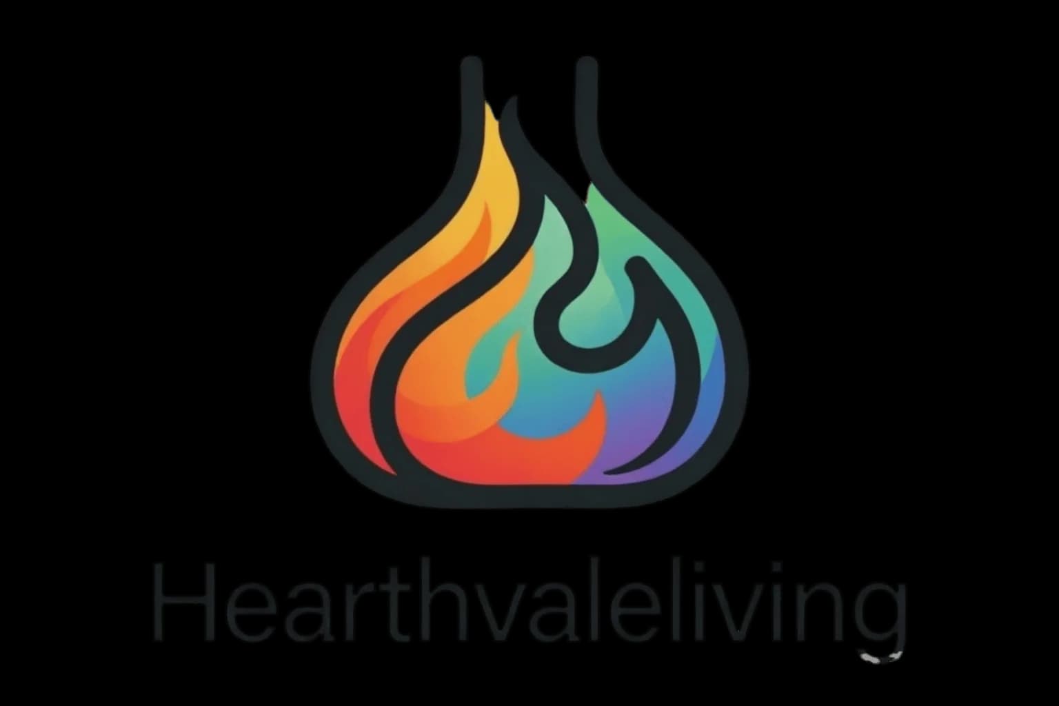 Logo Hearthvale Living | Un intérieur élégant, pensé pour durer