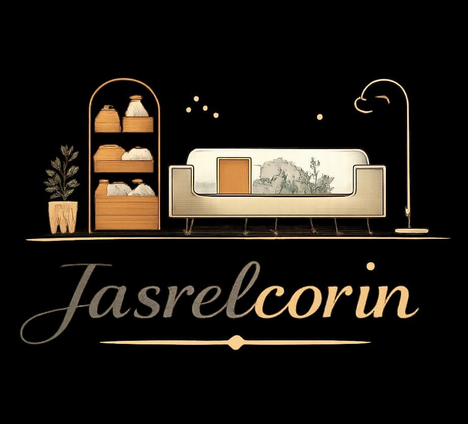 Logo Jasrelcorin – Mobilier Maison, Bureau & Jardin Design