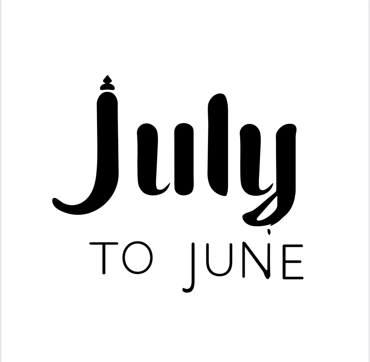 Logo Boutique July to June - Écharpes en cachemire et en laine
