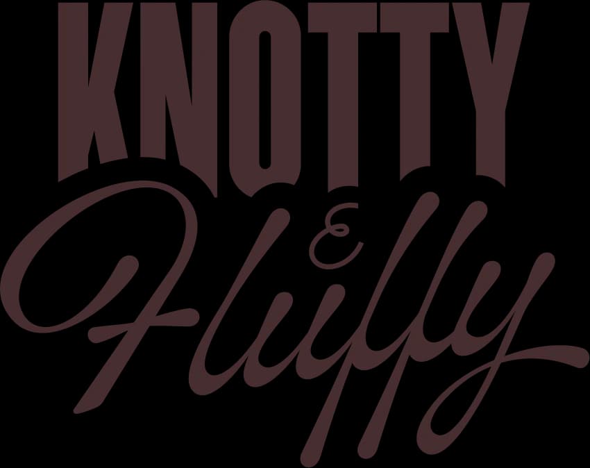 Logo knottyandfluffy.com
