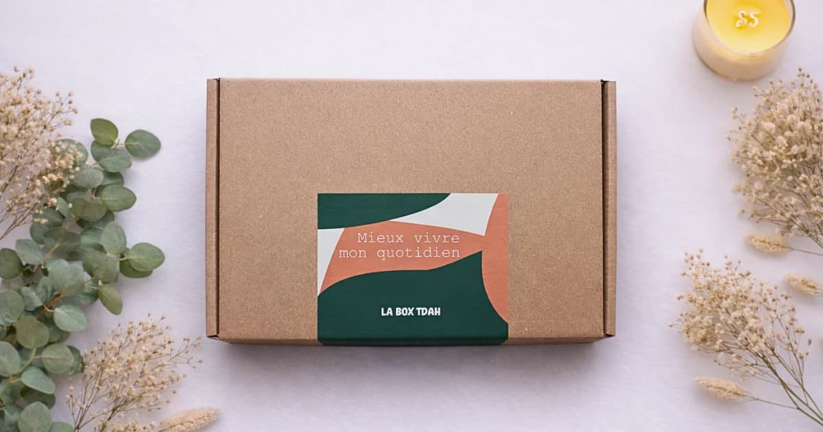 Logo La Box TDAH - Mieux vivre mon quotidien avec un TDAH