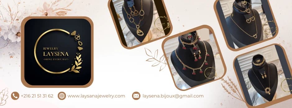 Logo LAYSENA JEWELRY -shine every day-